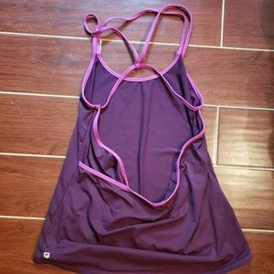 Fabletics Workout Open Back Strappy Tank